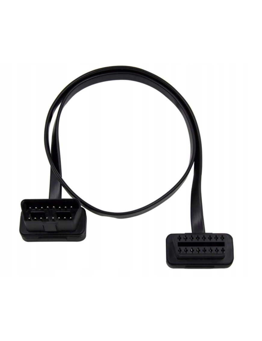OBD2 16-Pin Extension Cable (Socket/Plug) – 55 cm