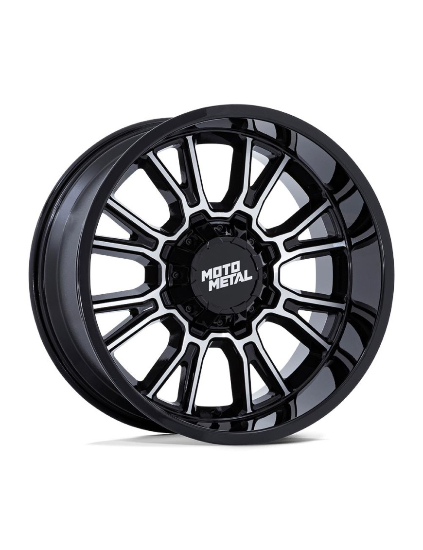 Felga aluminiowa MO810 LEGACY Gloss Black Machined MOTO METAL