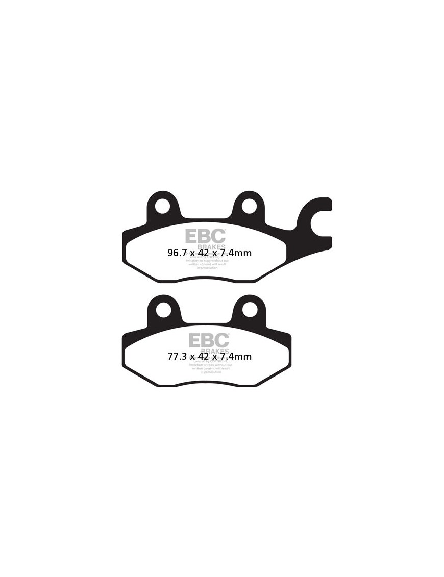 EBC Brakes Brake Pads FA165R