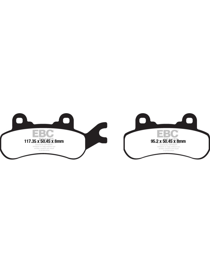 Brake Pads (1 Disc Set) EBC Brakes FA682R