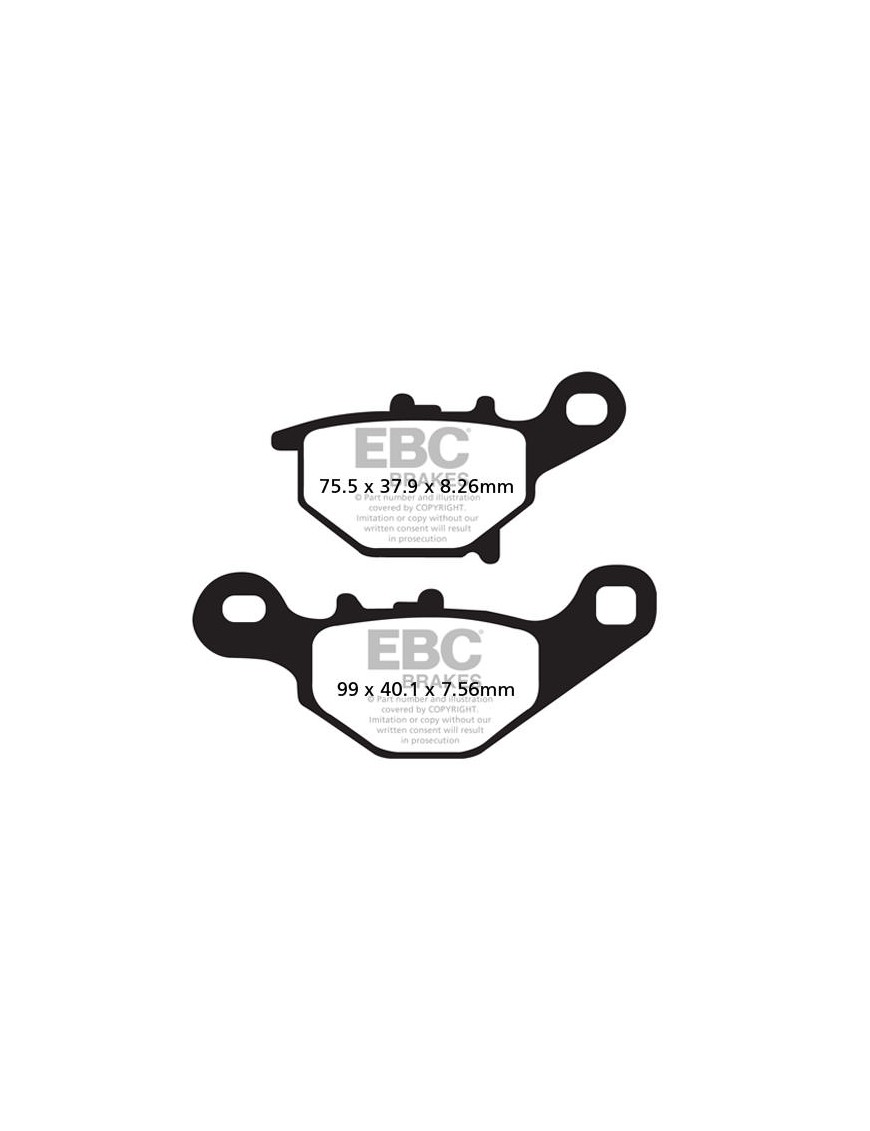 FA401R brake pads from EBC Brakes