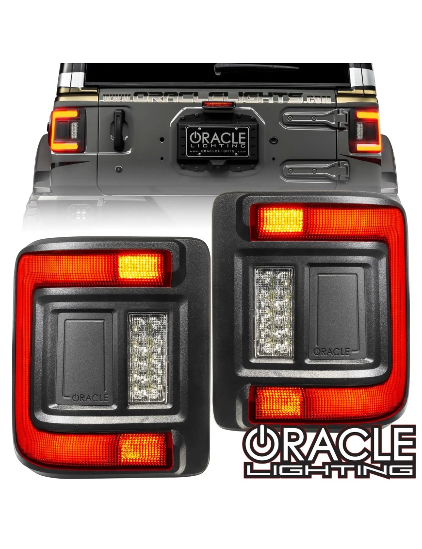Flush Mount LED Tail Light Kit – Jeep Wrangler JL EU version