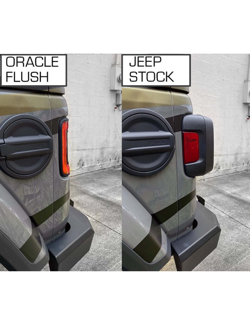 Flush Mount LED Tail Light Kit – Jeep Wrangler JL EU version