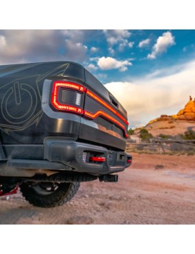 ORACLE Lighting – Flush LED Tail Light Kit + Dual-Function Amber/White Reverse Module for Jeep Gladiator JT