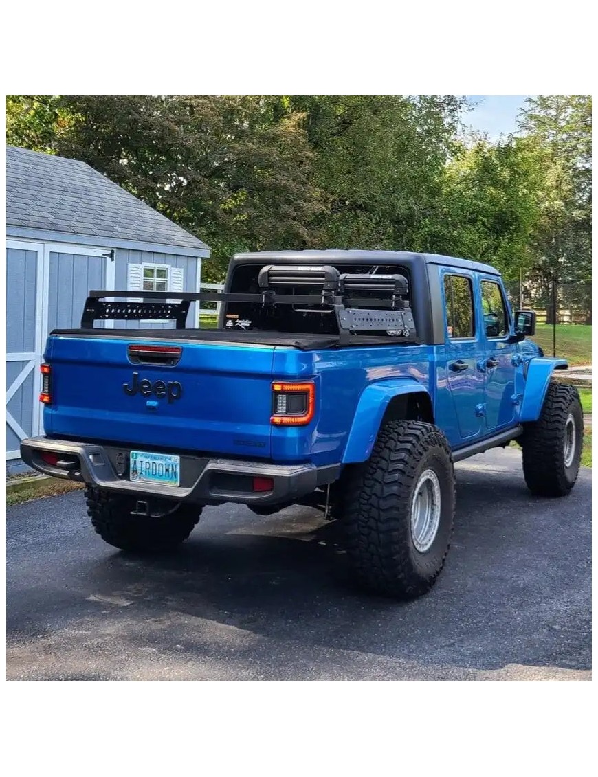 ORACLE Lighting – Flush LED Tail Light Kit + Dual-Function Amber/White Reverse Module for Jeep Gladiator JT