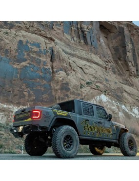 ORACLE Lighting – Flush LED Tail Light Kit + Dual-Function Amber/White Reverse Module for Jeep Gladiator JT