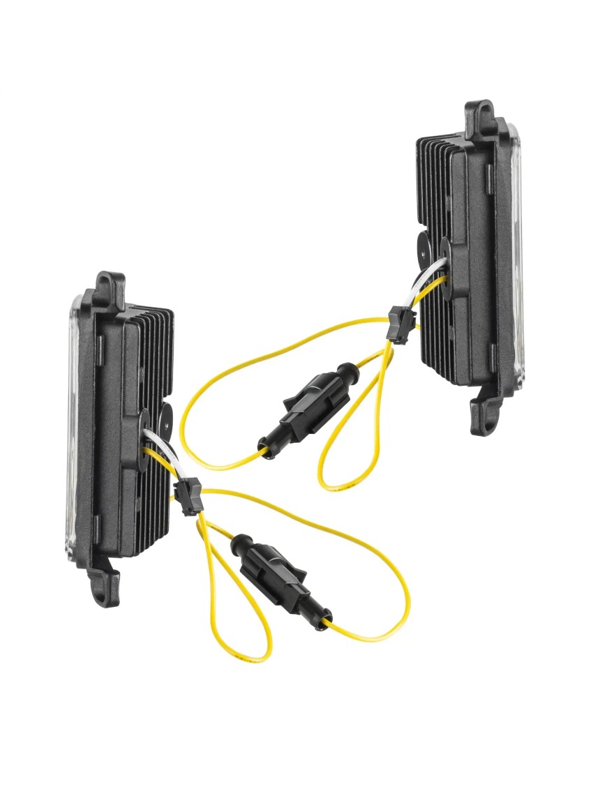 ORACLE Lighting – Flush LED Tail Light Kit + Dual-Function Amber/White Reverse Module for Jeep Gladiator JT