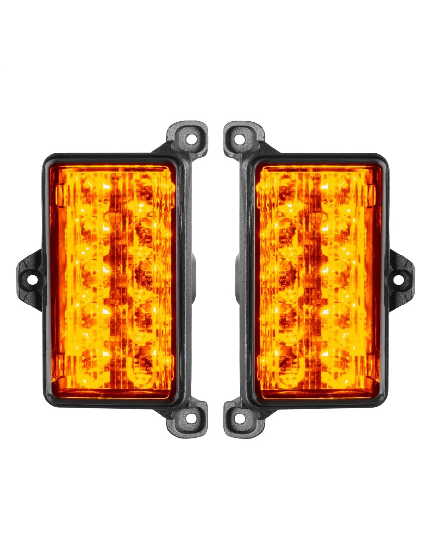 ORACLE Lighting – Flush LED Tail Light Kit + Dual-Function Amber/White Reverse Module for Jeep Gladiator JT