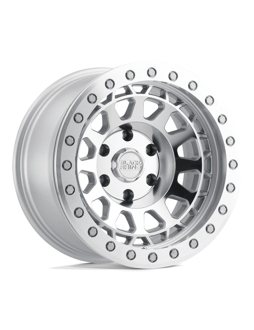 Felga aluminiowa PRIMM Silver With Mirror Face & Machined Ring BLACK RHINO