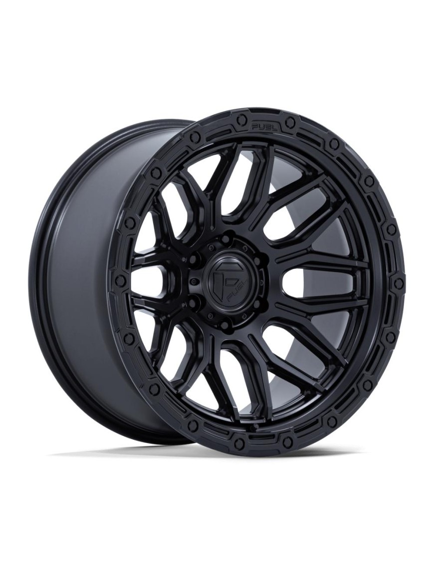 Felga aluminiowa FC881 SURGE Matte Black W/ Gloss Black Lip FUEL