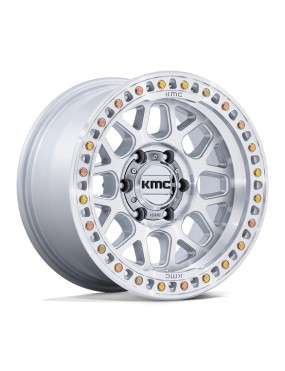 Felga aluminiowa KM549 GRS Gloss Silver W/ Machined Face KMC
