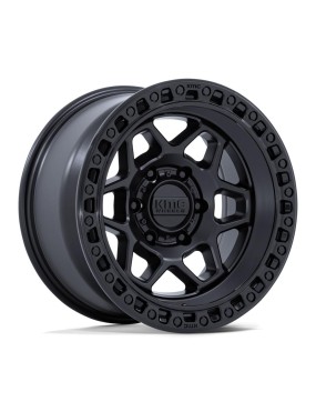 Felga aluminiowa KM553 TORX Matte Black W/ Gloss Black Lip KMC