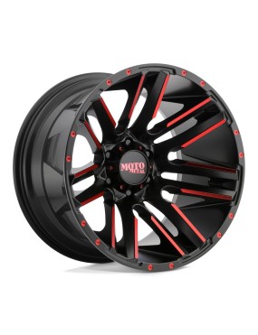 Felga aluminiowa MO978 RAZOR Satin Black Machined W/ Red Clear Coat MOTO METAL