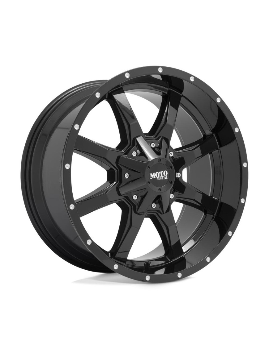 Felga aluminiowa MO970 Gloss Black W/ Milled Lip MOTO METAL