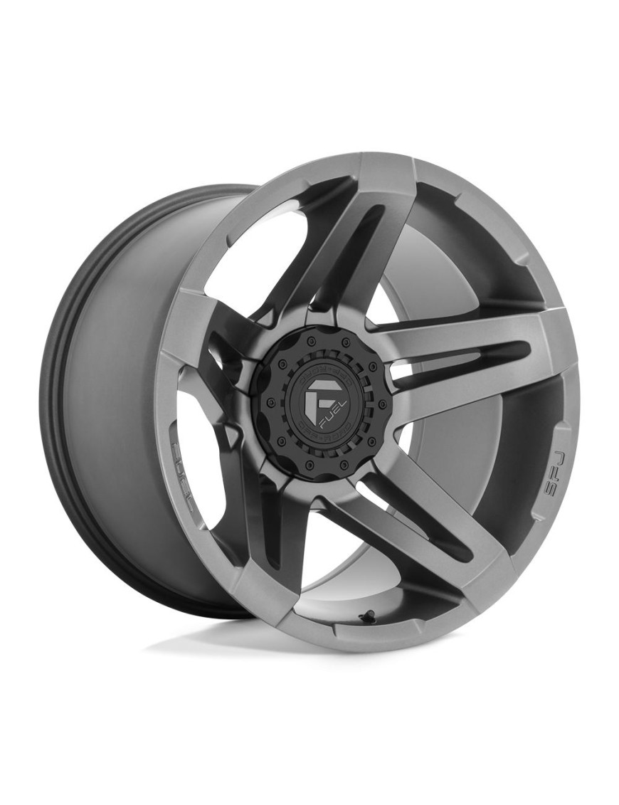 Felga aluminiowa D764 SFJ Matte Gun Metal FUEL