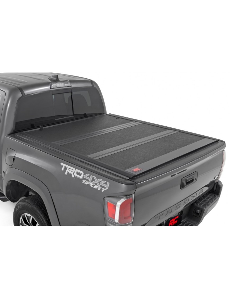 Twarda pokrywa paki tri-fold Rough Country niski profil 5'