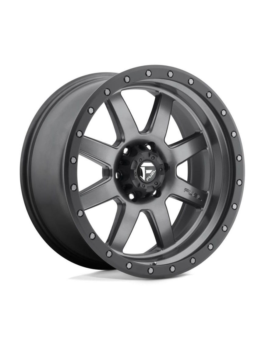 Felga aluminiowa D552 TROPHY Matte Gun Metal Black Bead Ring FUEL