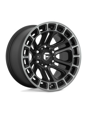 Felga aluminiowa D720 HEATER Matte Black Double Dark Tint Machined FUEL
