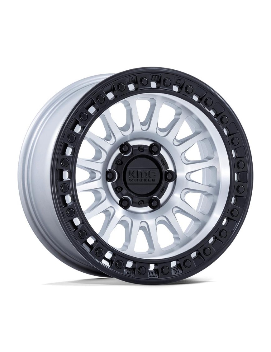 Felga aluminiowa KM552 IMS Machined W/ Matte Black Lip KMC