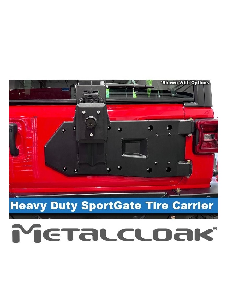 Jeep JL Wrangler Heavy Duty SportGate Tire Carrier