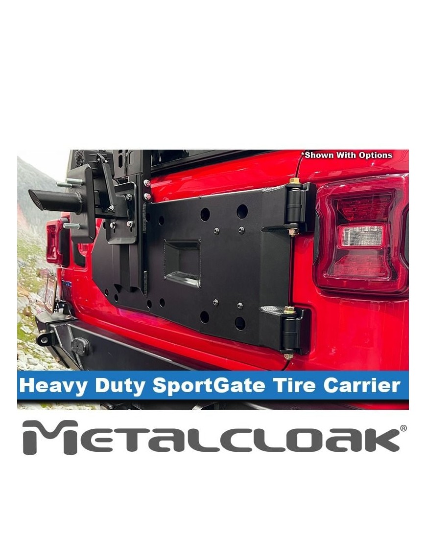 Jeep JL Wrangler Heavy Duty SportGate Tire Carrier
