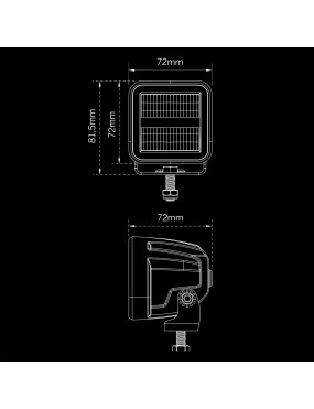 SIBERIA XP RED PANDA WORK LIGHT 38W
