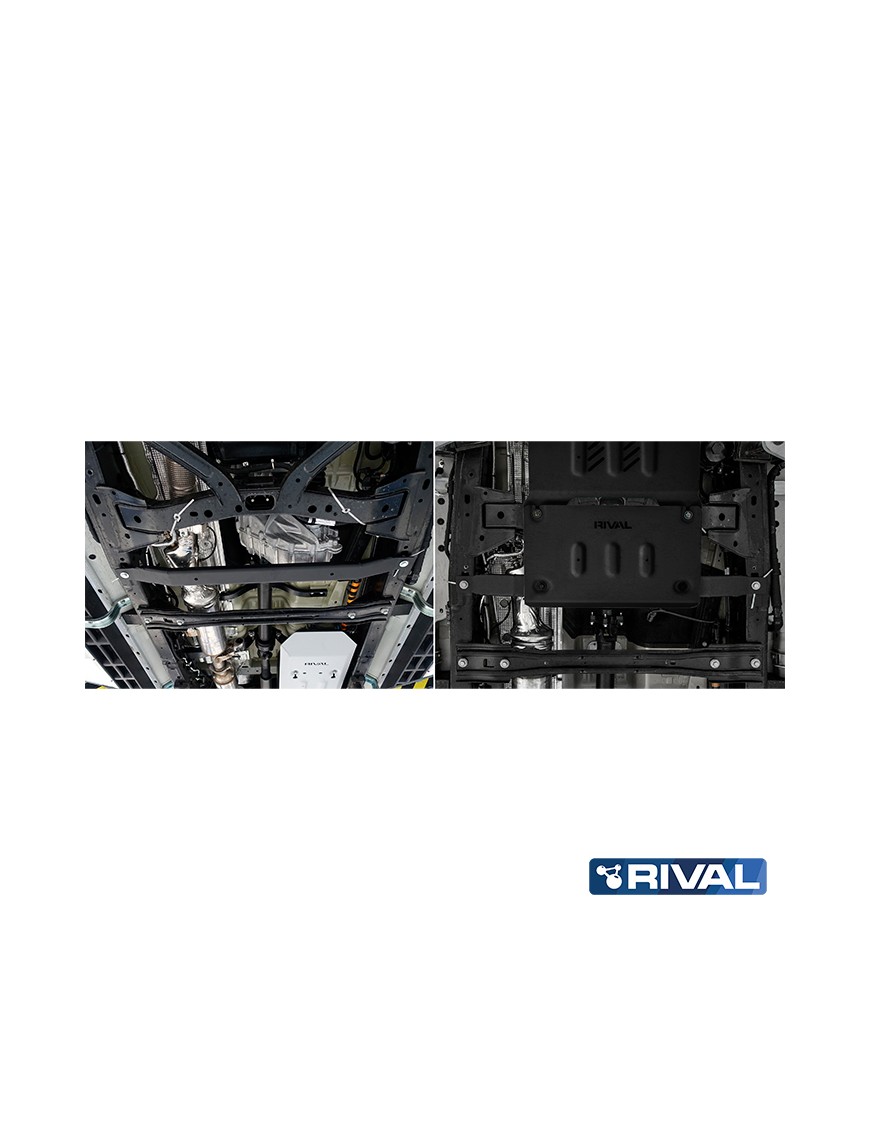 Transfer Case Protection Plate Ranger Raptor 2023- Amarok 2023-