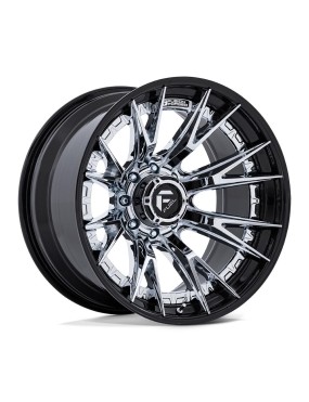 Felga aluminiowa FC402 CATALYST Chrome W/ Gloss Black Lip FUEL