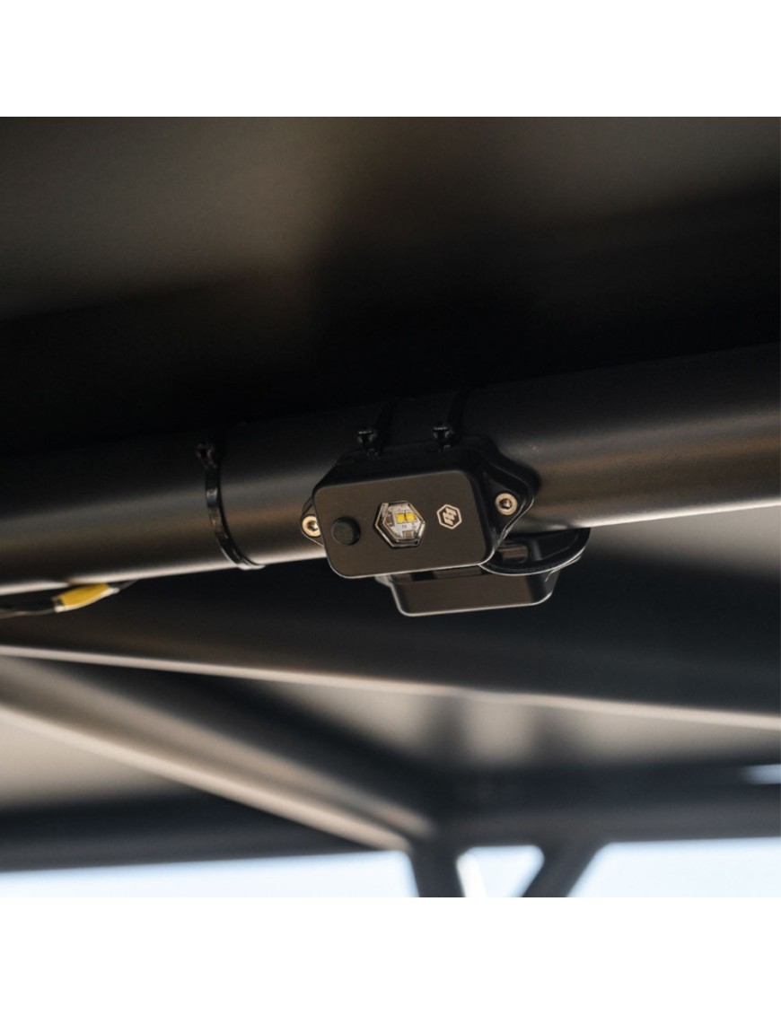 LED Dome Light with Switch - Universal Amber