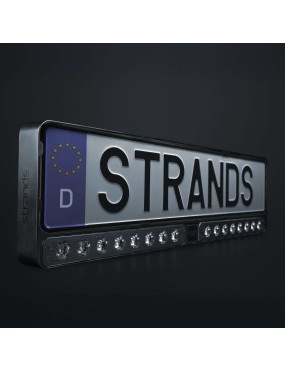 NUUK E-LINE DUO LED BAR License Plate Mounting Strands 809138