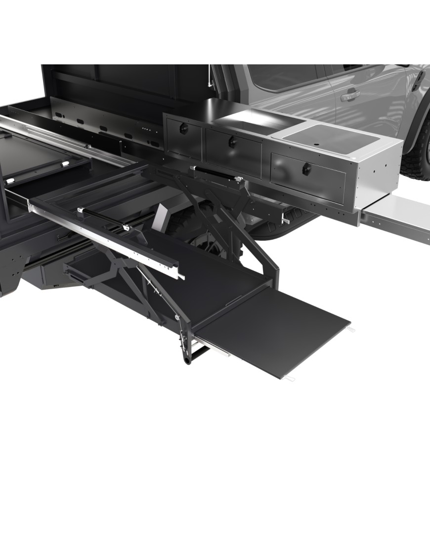 DARBAT Flatbed Canopy Camper