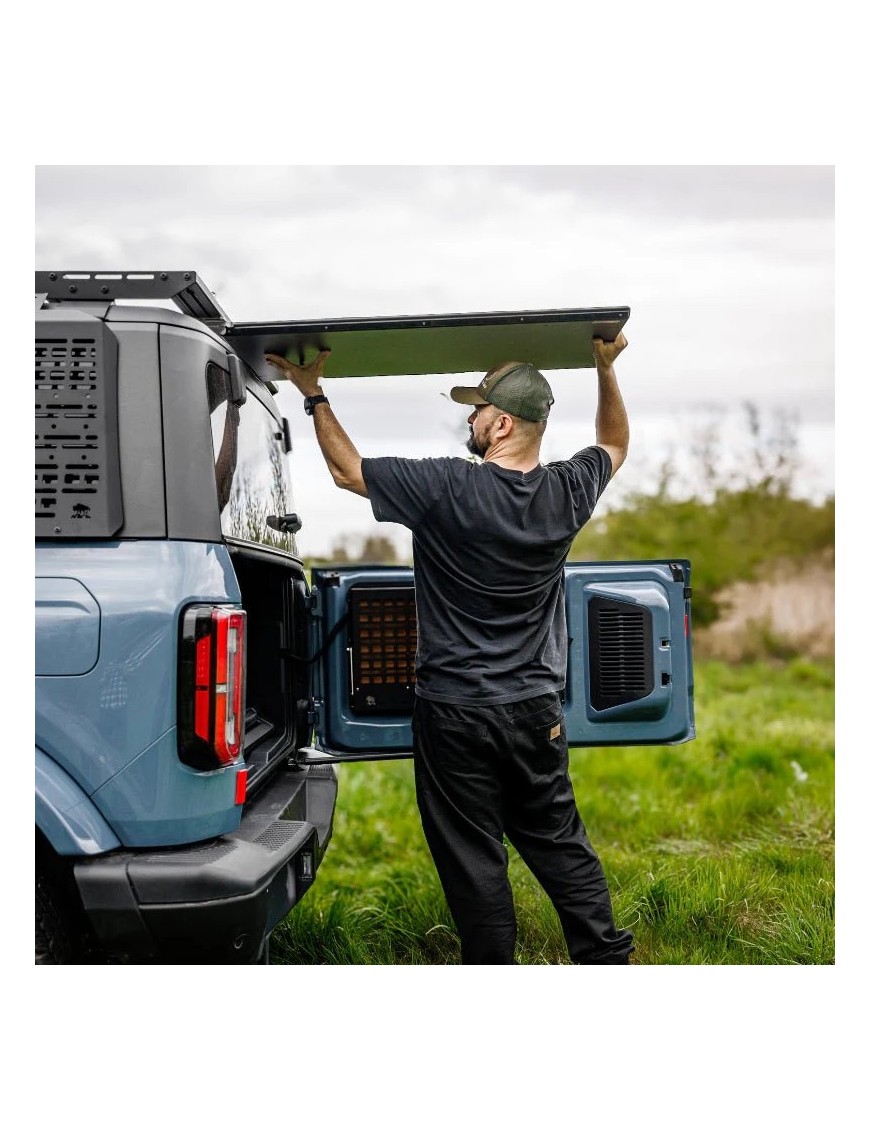 Bison Gear OX PRO Under Roof Rack Camping Table