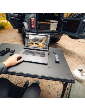 Bison Gear OX PRO Under Roof Rack Camping Table