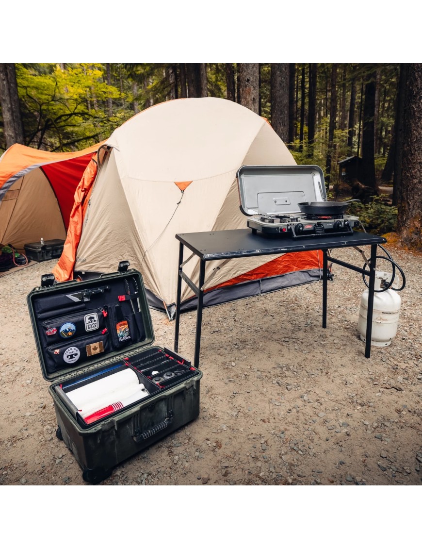 Bison Gear OX PRO Under Roof Rack Camping Table