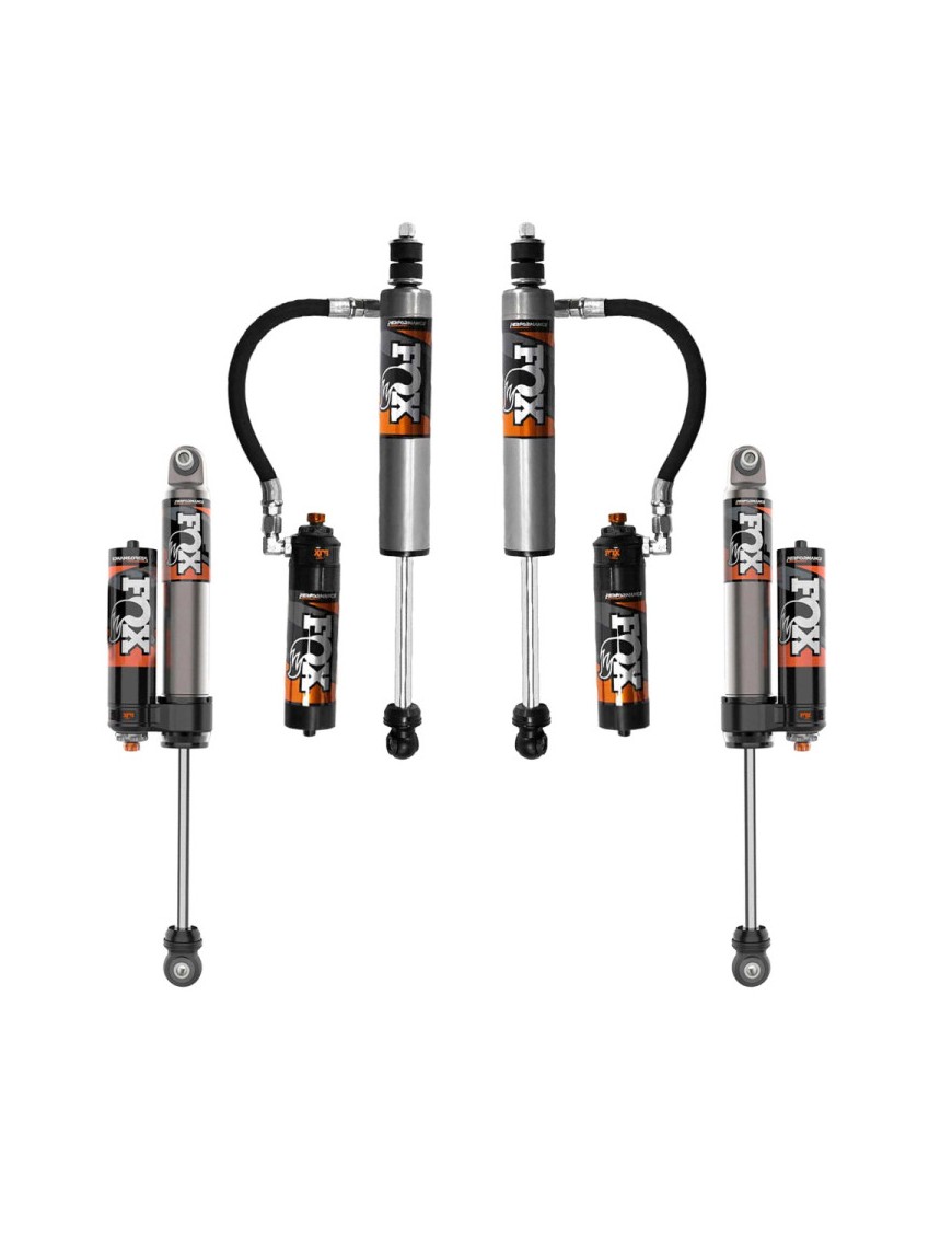 FOX Performance Elite 2.5 Reservoir Adjustable DSC Lift 0-2" Shock Absorber Set