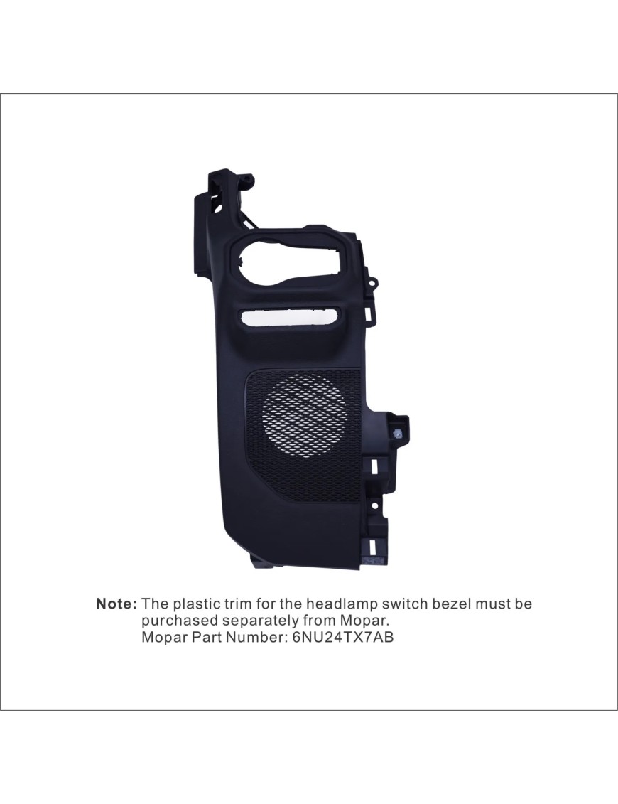 VOSWITCH JL500 Switch Panel & Power Distribution System – Jeep Wrangler JL / Gladiator JT