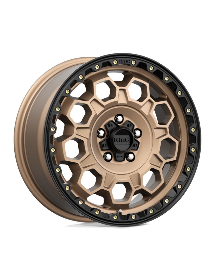 Felga aluminiowa KM545 TREK Matte Bronze W/ Black Lip KMC