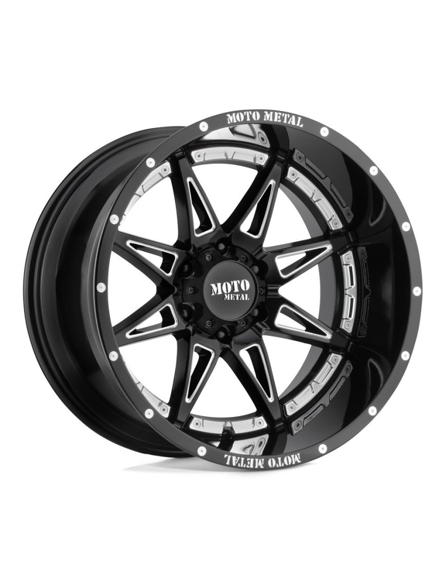 Felga aluminiowa MO993 HYDRA Gloss Black Milled MOTO METAL