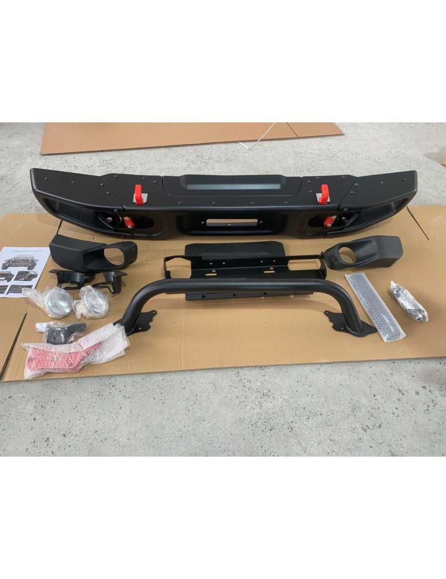 Front Aluminum Bumper Jeep Wrangler JK Anniversary, low bullbar Front Aluminum Bumper Jeep Wrangler JK Anniversary, low bullbar