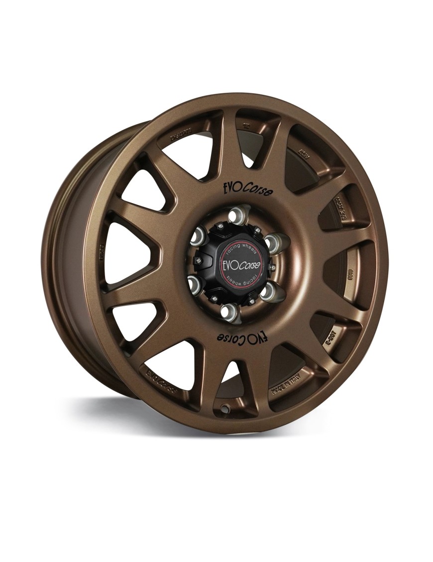 Evo Corse DakarZero 8×17 Wheel for Toyota Land Cruiser LC250 Bronze MAT