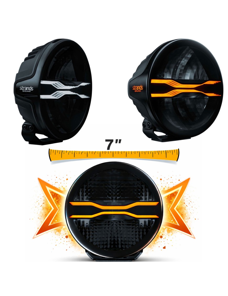 Strands FOR9T Dragon Drive 7″ – LED Driving Light Strands FOR9T Dragon Drive 7″ – LED Driving Light