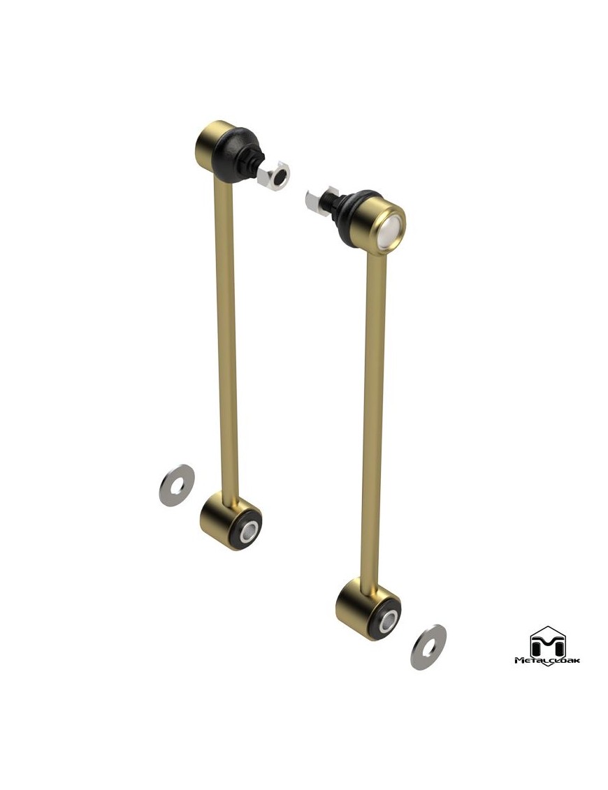 MetalCloak Rear Sway Bar Link Extension Kit 14 Inch Jeep Wrangler JK