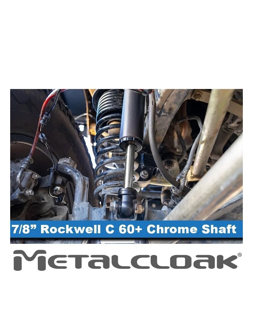 RockSport BLACK 2.5"/3.5" JK Wrangler Reservoir Long Travel Shocks |Adjustable Front Pair