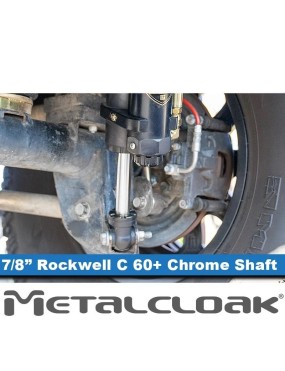 RockSport BLACK 2.5"/3.5" JK Wrangler Reservoir Long Travel Shocks Adjustable Rear Pair