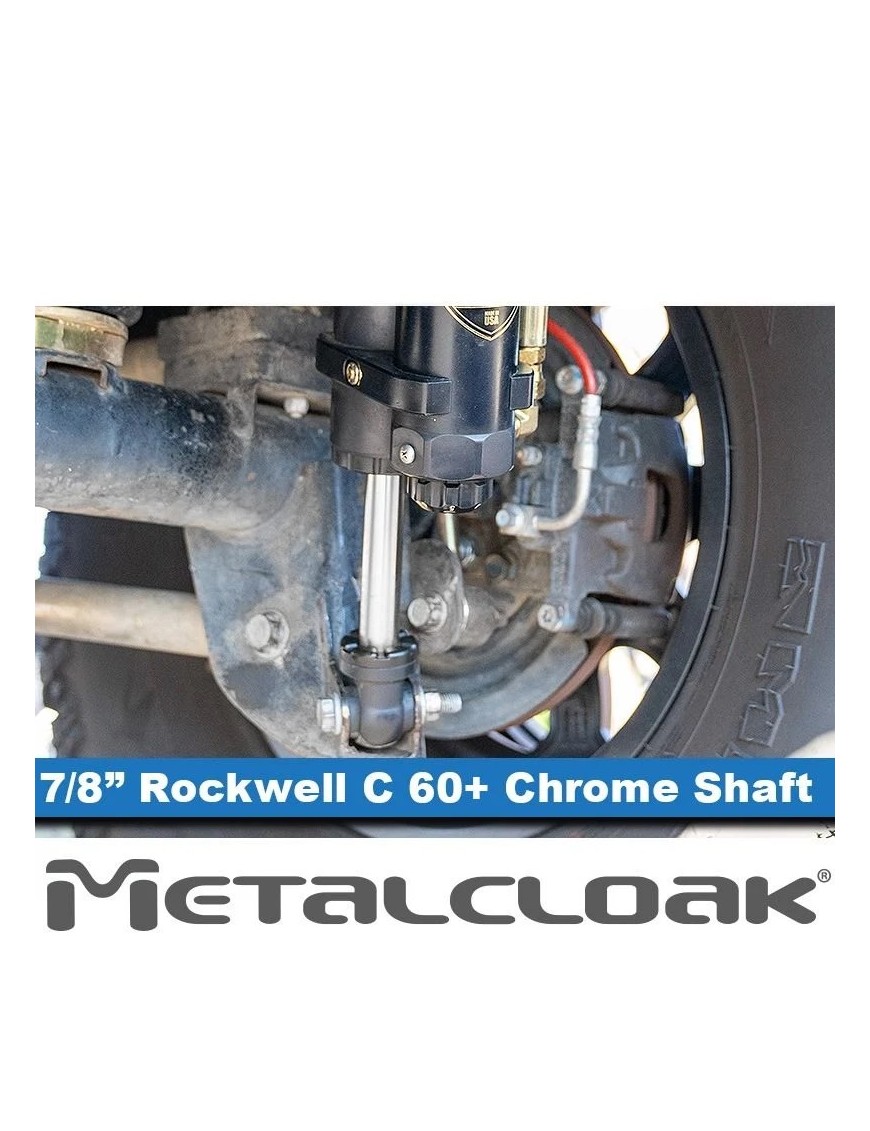 RockSport BLACK 2.5"/3.5" JK Wrangler Reservoir Long Travel Shocks Adjustable Rear Pair