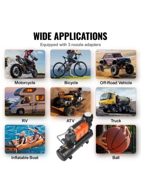 Kompresor 12V 150 PSI z butlą