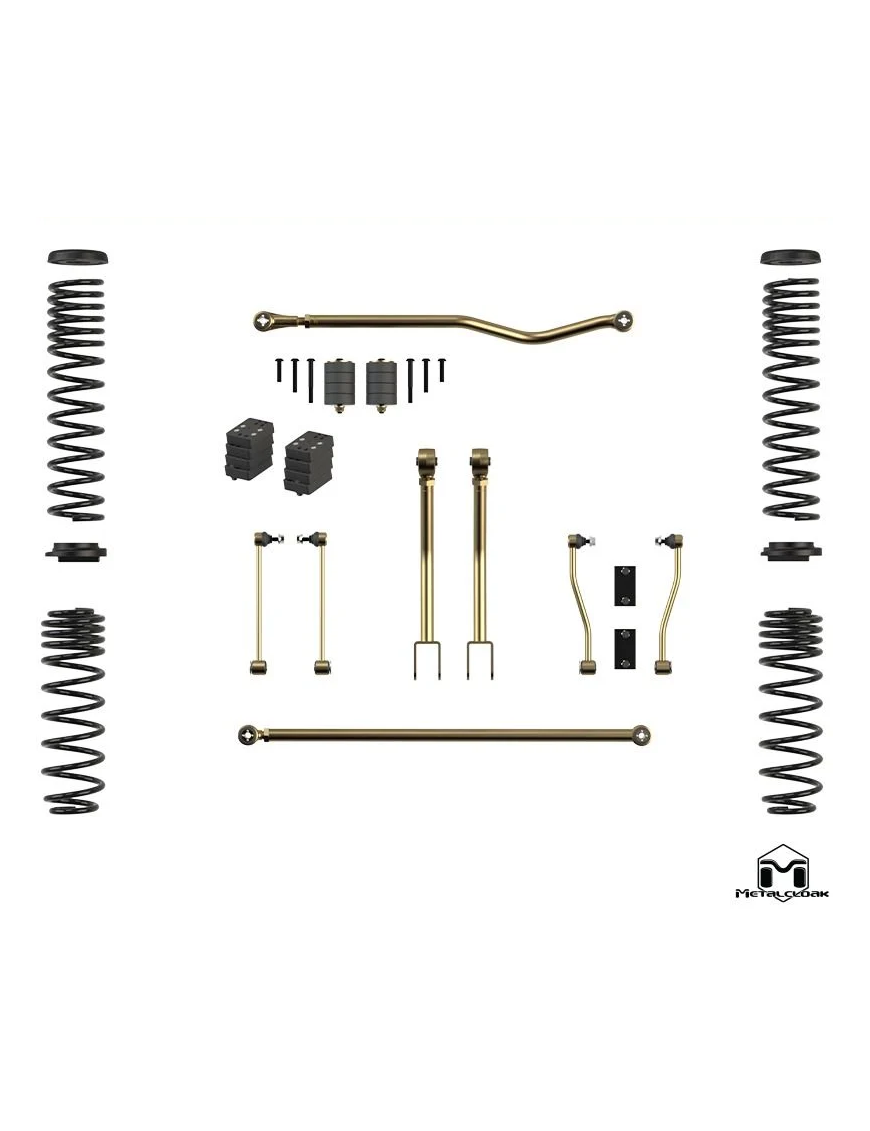 Jeep JL Wrangler 2.5" True Dual Rate Lift Kit