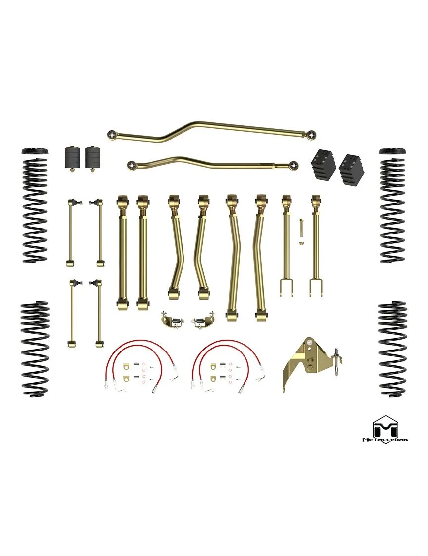 Jeep JK Wrangler 2.5" Game-Changer Suspension & Lift Kit