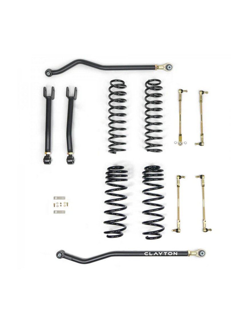 Zestaw zawieszenia Ride Right+ Clayton Lift 3,5"