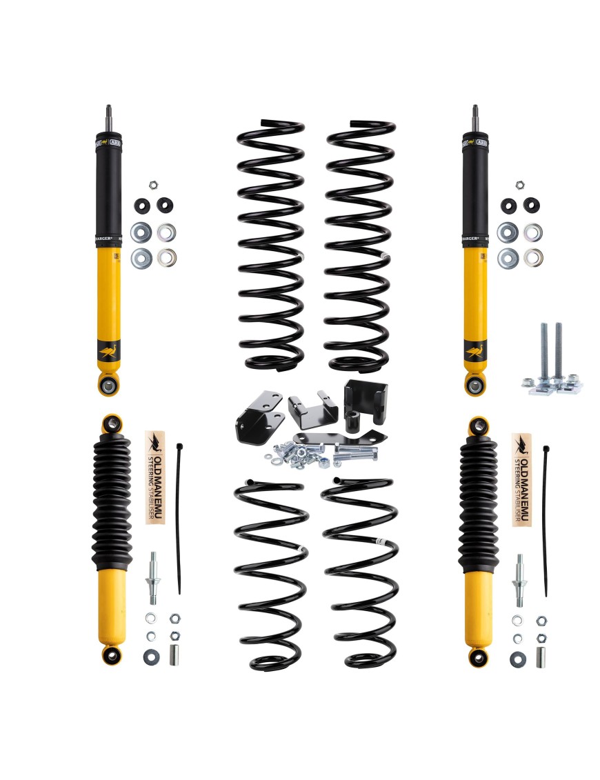 2" lift kit for Jeep Wrangler JKU from OLD MAN EMU